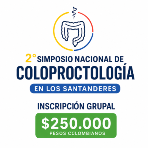 Inscripción grupal II simposio de coloproctología en los santanderes